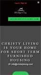 Mobile Screenshot of christyliving.com